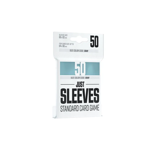 UNIT Gamegenic Just Sleeves: Standard Card Game Clear (50 ct.)