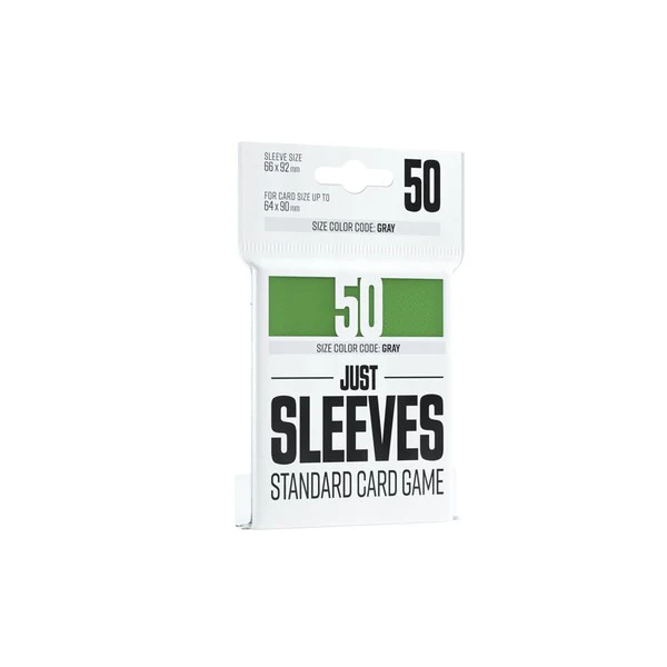 UNIT Gamegenic Just Sleeves: Standard Card Game Green (50 ct.)