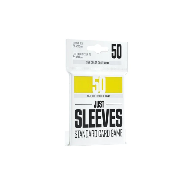 UNIT Gamegenic Just Sleeves: Standard Card Game Yellow (50 ct.)