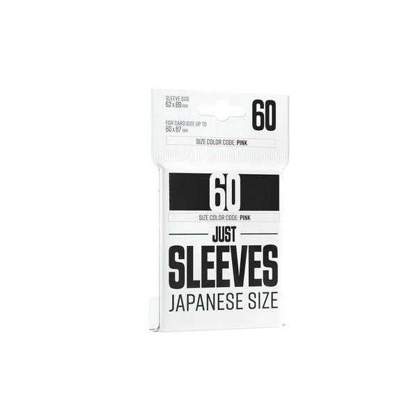 UNIT Gamegenic Just Sleeves: Japanese Size Black (60 ct.)