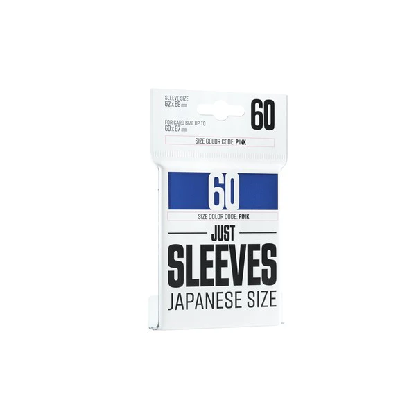UNIT Gamegenic Just Sleeves: Japanese Size Blue (60 ct.)