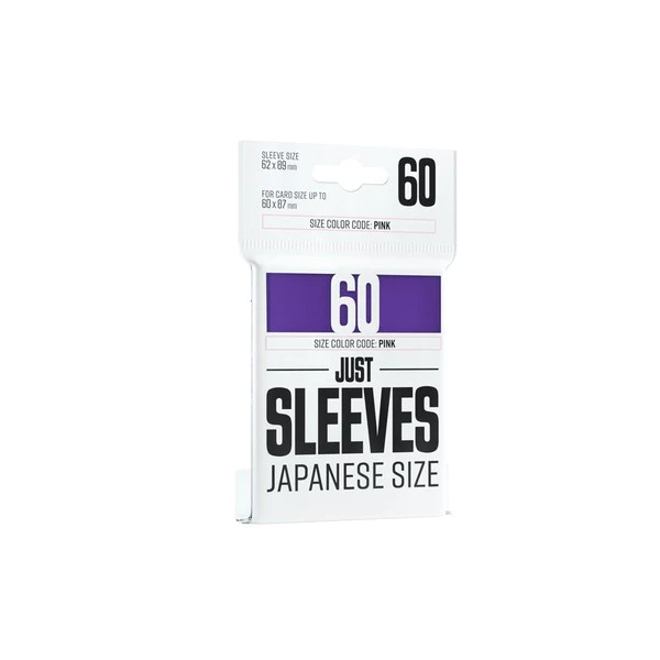 UNIT Gamegenic Just Sleeves: Japanese Size Purple (60 ct.)
