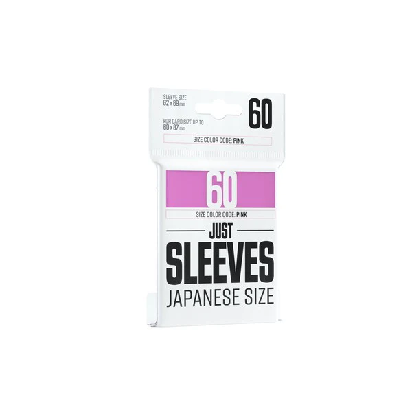 UNIT Gamegenic Just Sleeves: Japanese Size Pink (60 ct.)