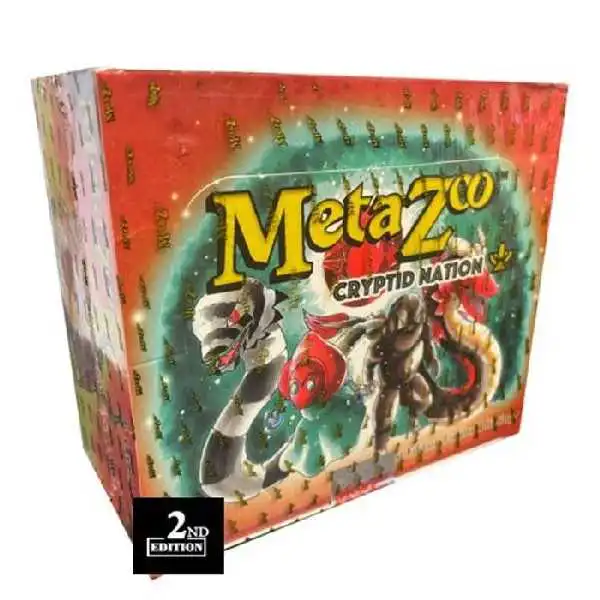 MetaZoo TCG: Cryptid Nation 2nd Edition Booster Display (36 packs)