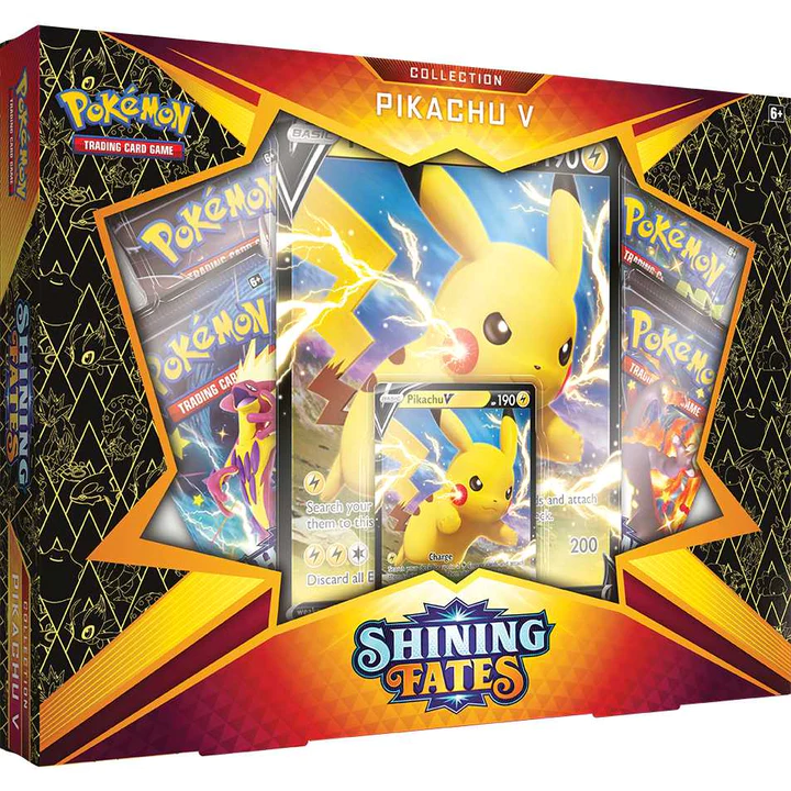 Pokemon TCG: Shining Fates Pikachu V Box (SWSH 4.5)