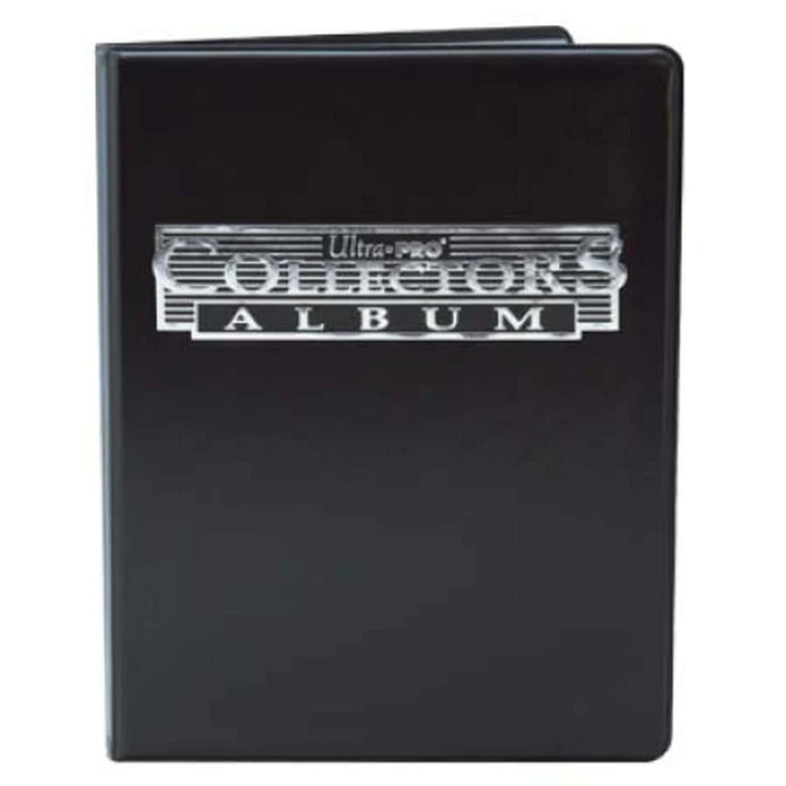 4-Pocket Black Collectors Portfolio (A5)