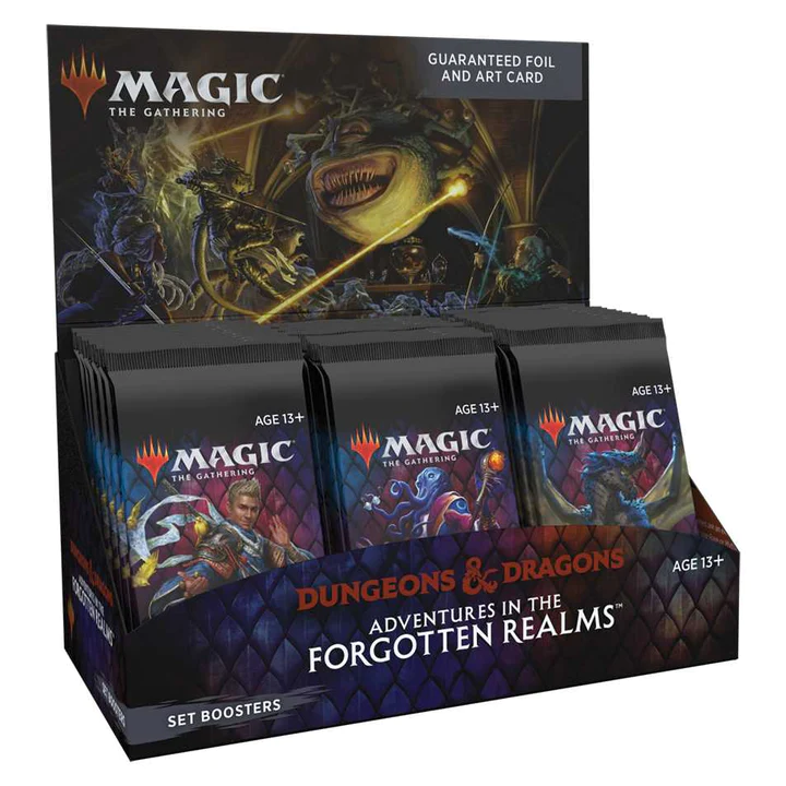 MTG: Adventures in the Forgotten Realms Set Booster Display